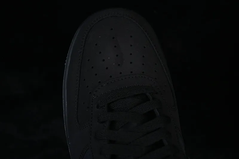 All categories Nk Air Force 1 Air Force series Nk Air Force 1 Low Air Force low-top Nike Air Force 1'07 Low matte all-black Air Force 1 low-top casual sneakers IQ9791-001